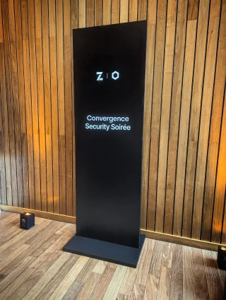 Our Custom Made Free-Standing Totems provide a super sleek onsite visual display that will elevate your Event Signage & Brand presence!  Completely customizable with printed graphics and custom color base produced for YOUR event!